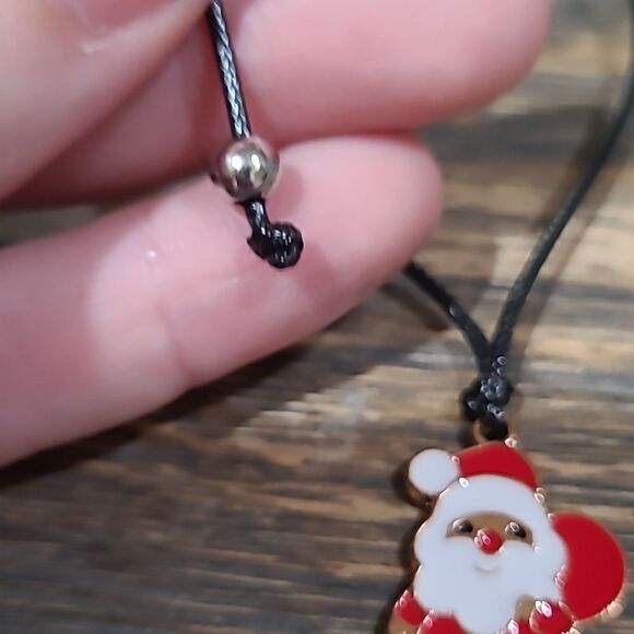 Free With $30 Order - Gifts & Stocking Stuffers Santa Adjustable Twine Bracelet - Picture 9 of 9